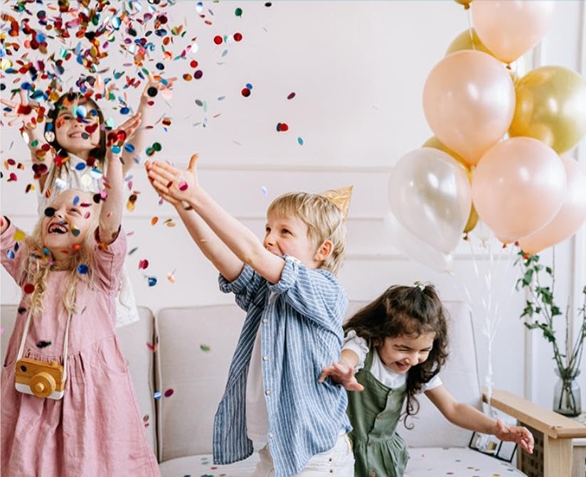 Purple Round Foil Metallic Confetti for Fill Balloons, Wedding, Birthday, Christmas Party, Festival Decoration(8000PCS)