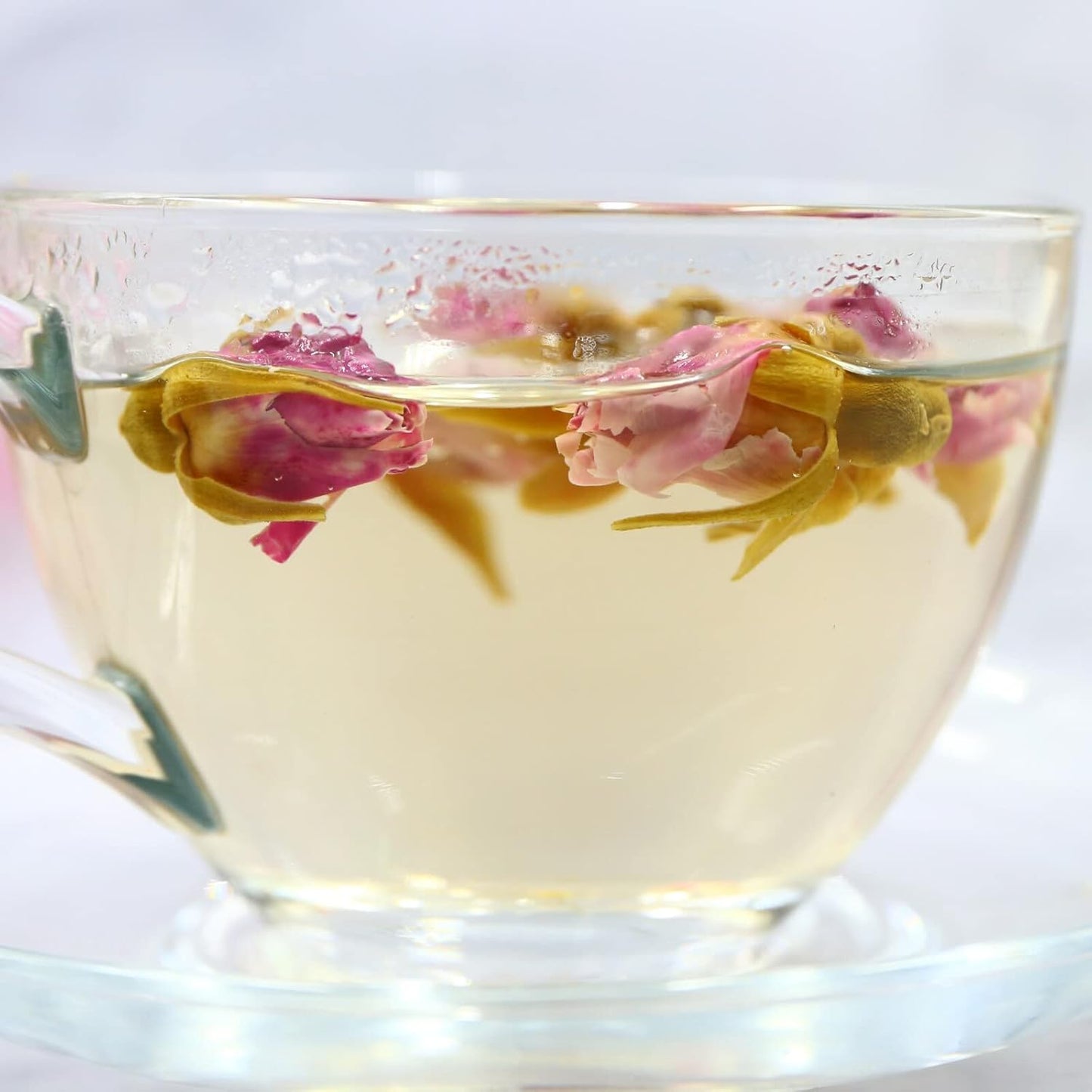 FullChea - 100% Pure Natural Dried Rose Buds - 4oz/114g - Premium Food-grade Fragrant Rosebuds Dried Flowers - Perfect Choice For Rose Tea, Baking, Crafting, Soap Making