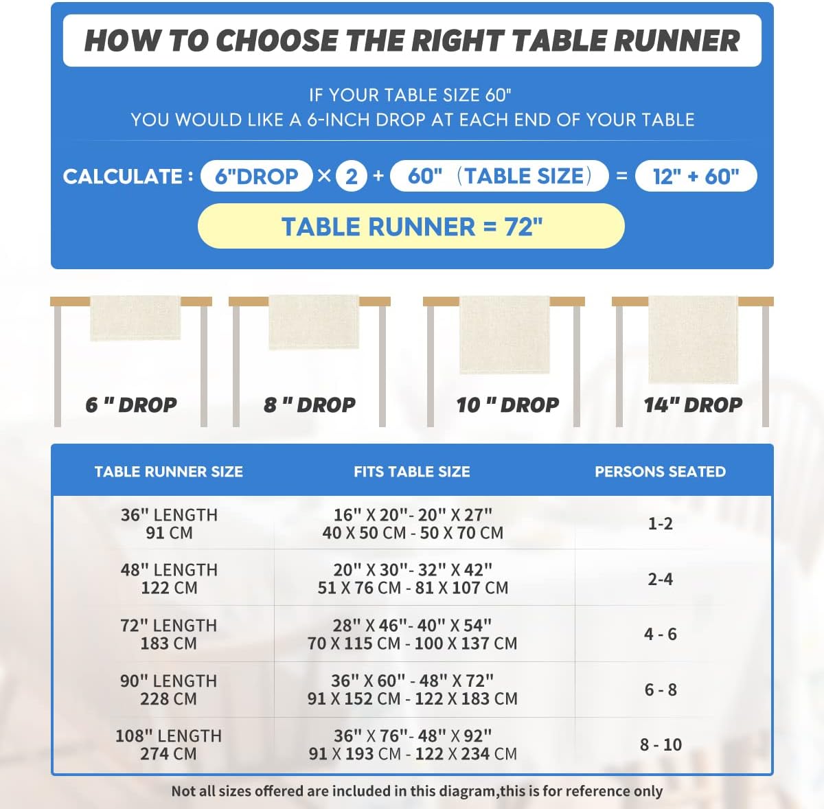 Artoid Mode Red Snowman Snowflake Let it Snow Winter Table Runner, Seasonal Christmas Kitchen Dining Table Decoration for Home Party Decor 13x90 Inch