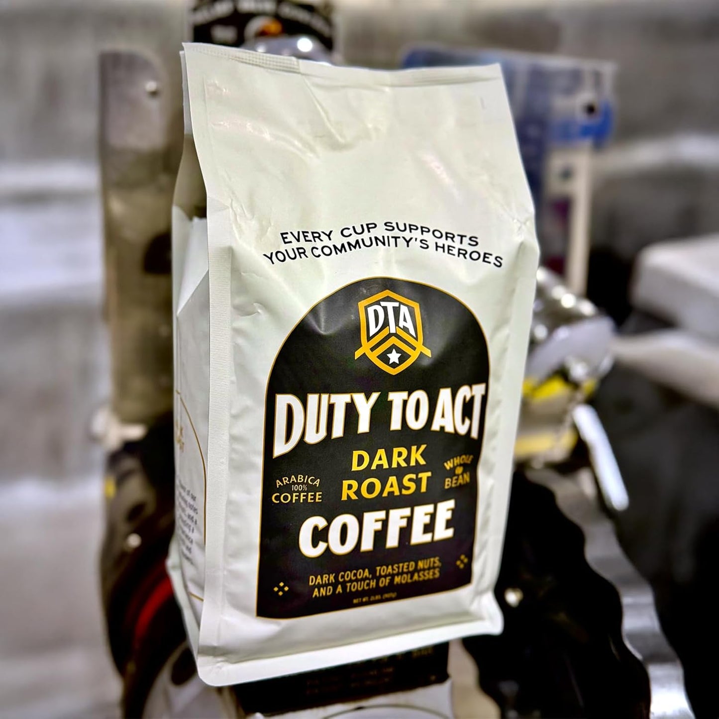 Duty to Act Dark Roast Whole Coffee Beans, 2 lbs (Pack of 3)