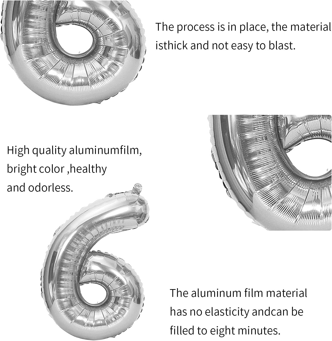 21st Birthday Decorations for Men - Happy Birthday Banner, Foil Number 21 Balloons, Silver Navy Blue Theme Party Supplies