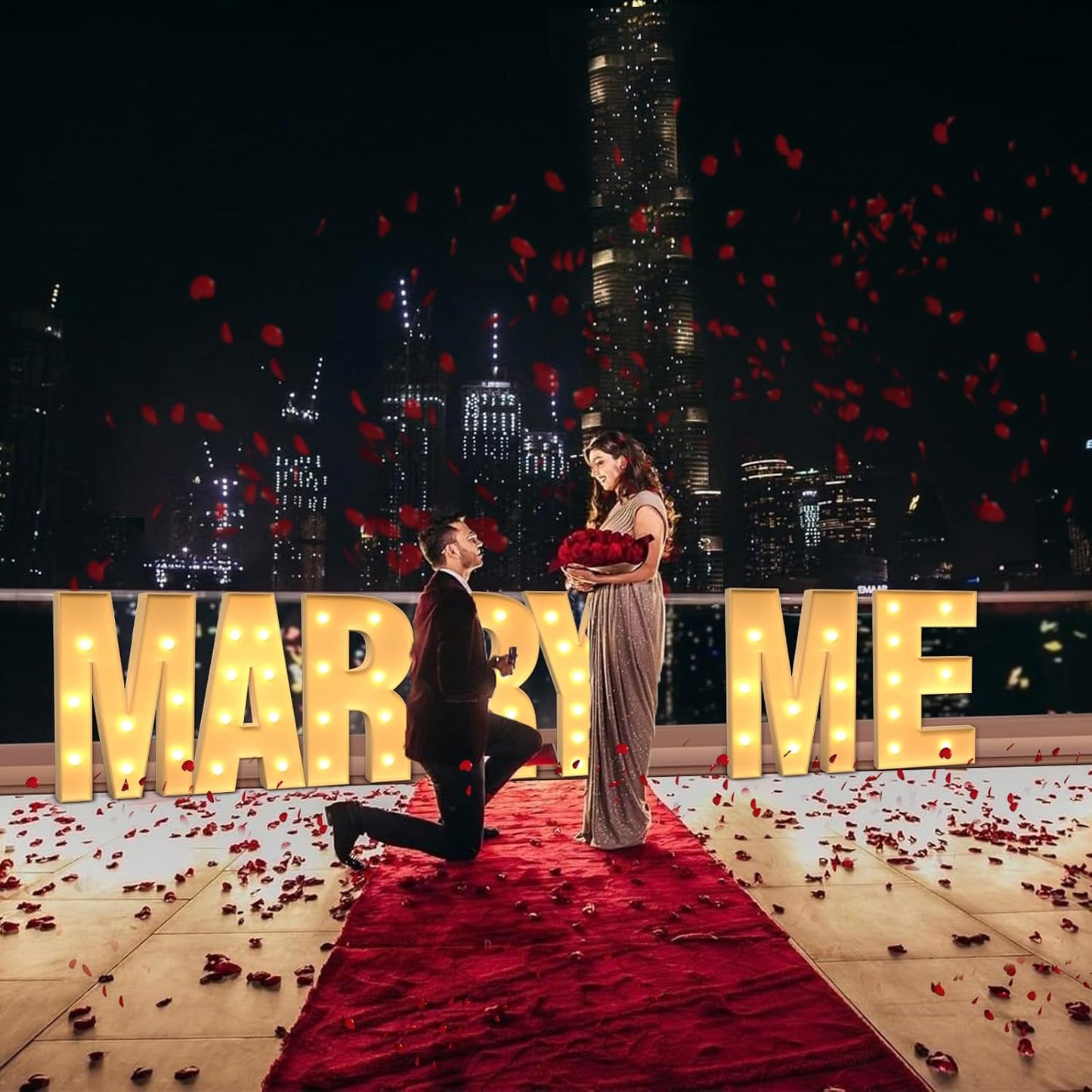 Marquee Letters 4 Feet Tall Large Light Up Letters S Wedding Mr and Mrs Sign Marry Me Engagement Party Decor Yellow Light Birthday Decorations Balloon Arch Kit Foam Sign S