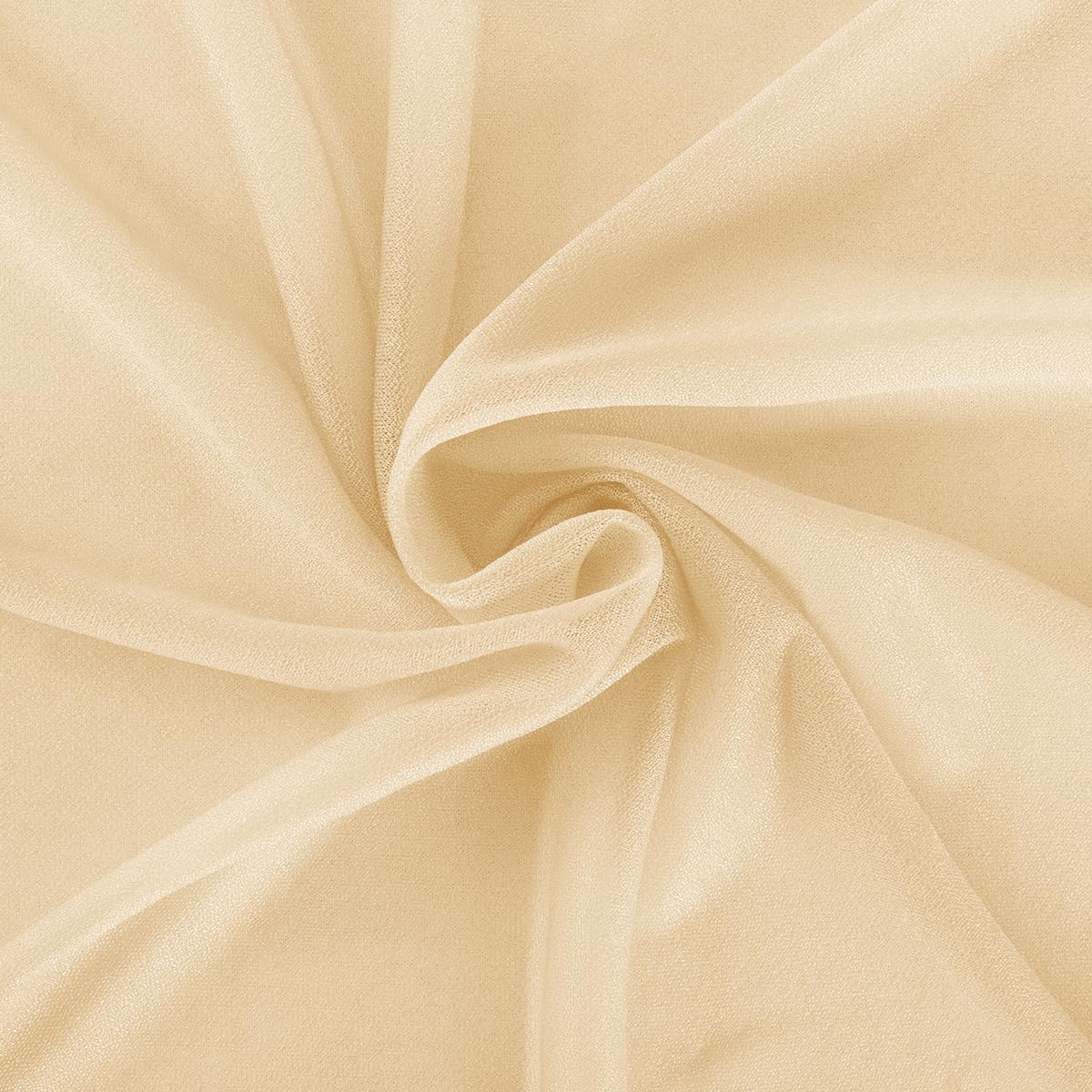 Champagne Gold Wedding Arch Draping Fabric 29" x 20 FT Wedding Drapes for Backdrop Sheer Curtains Drapes for Romantic Bridal Baby Shower Decor Ceremony Birthday Party Fall Outdoor Events