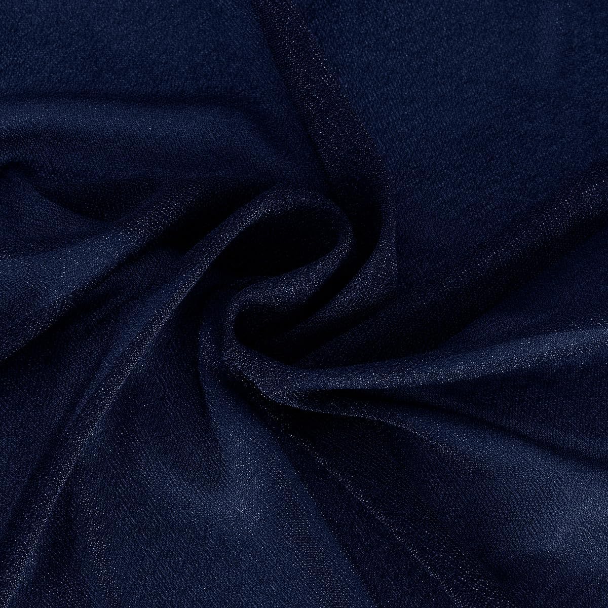 Navy Blue Wedding Arch Draping Fabric 29" x 20 FT Navy Wedding Drapes for Backdrop Sheer Curtains Drapes for Romantic Bridal Baby Shower Ceremony Birthday Party Fall Outdoor Events