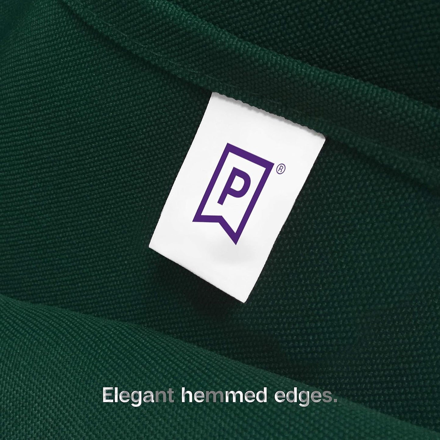 Gee Di Moda Rectangle Tablecloth - 60 x 102 Inch Hunter Green Table Cloth for 6 Foot Rectangle Table - Heavy Duty Washable Fabric - for 6 Ft Buffet Table, Holiday Party, Dinner, Wedding & Baby Shower