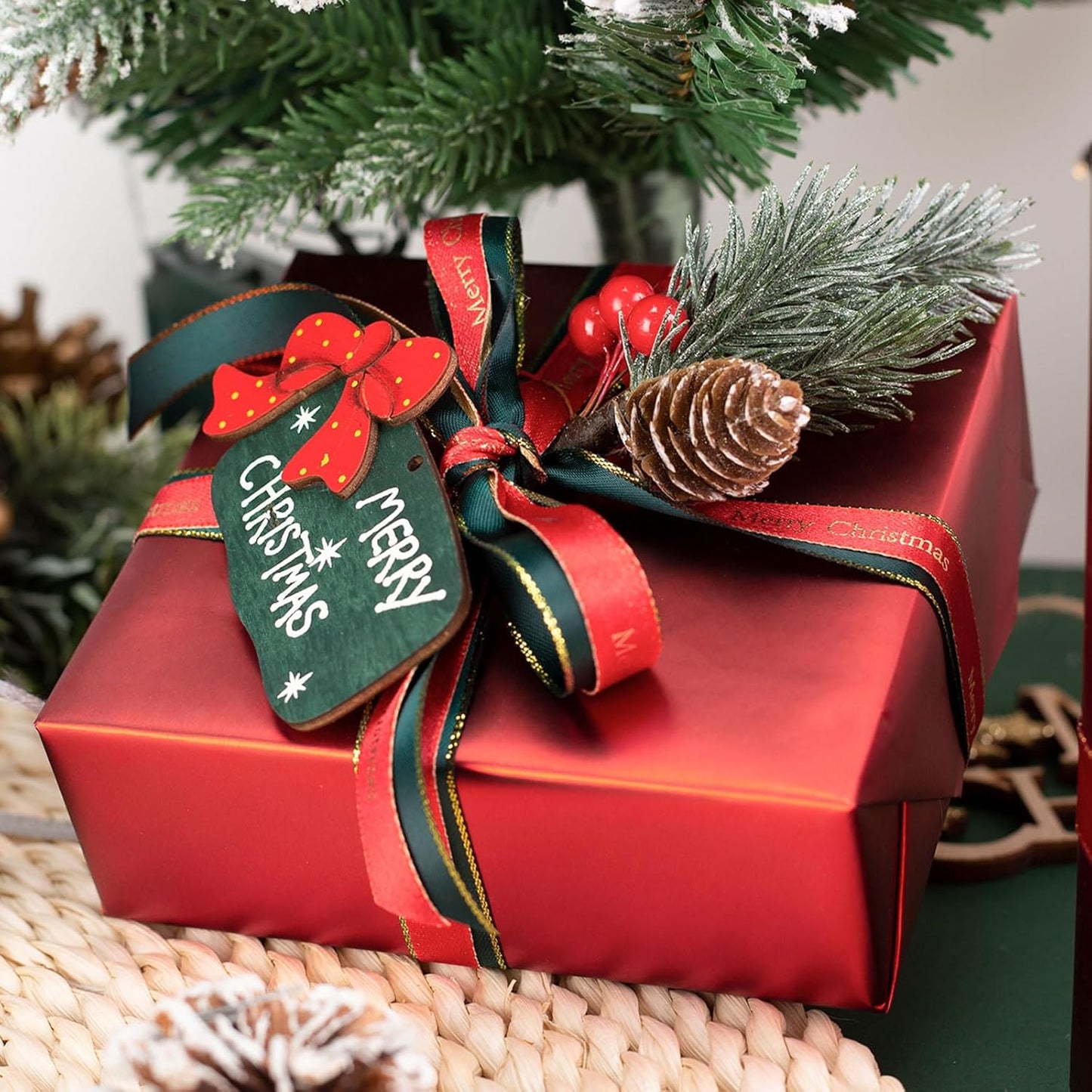 Garbendy Gift Wrapping Paper Roll-Solid Color Pearly-Lustre Paper,Perfect for Wedding, Valentine's Day,Birthday, Christmas,Baby Shower, Party - 17 Inch X 33 Feet