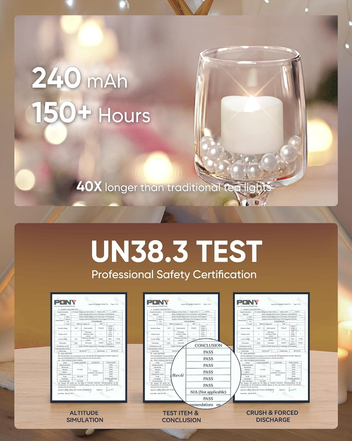 Homemory Timer Tea Lights Candles Battery Operated, 6H Timer Built-in, Auto On Daily, Flameless LED Tealight Votives for Table Centerpieces, Lantern, Holiday Decor, Cool White, No Remote, 24-Pack