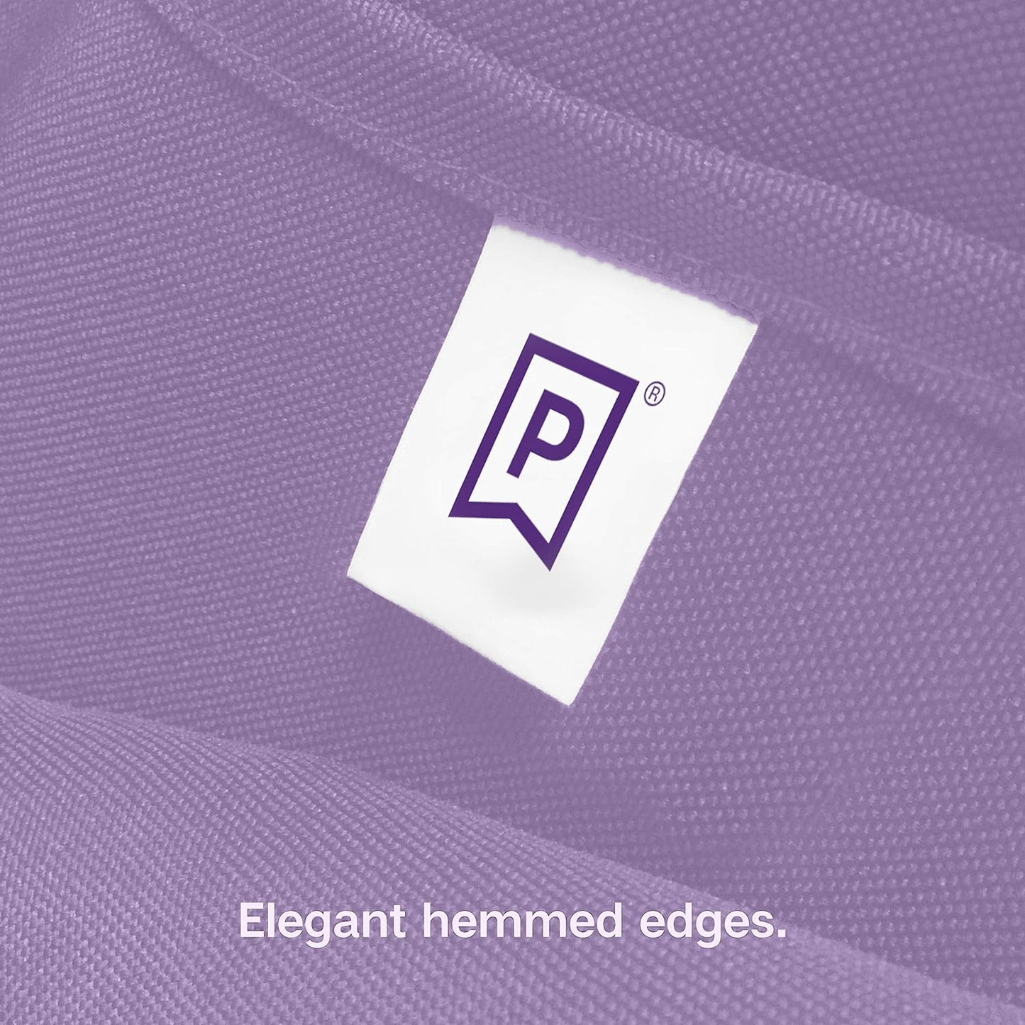 Gee Di Moda Square Tablecloth - 70 x 70 Inch Lavender Table Cloth for Medium Square or Round Tables - Heavy Duty Washable Fabric - for Buffet Table, Holiday Party, Dinner, Wedding & Baby Shower