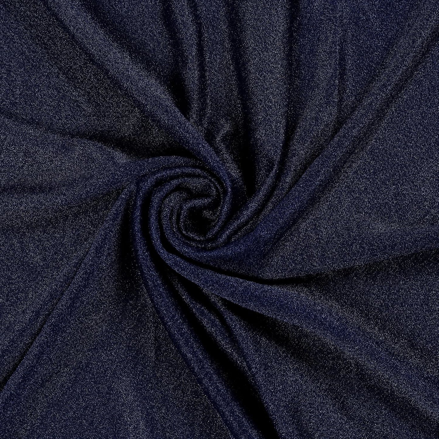 VDS Pack of 2 Panel (30 Inch X 100 Feet) Wedding Arch Draping Fabric Sheer Chiffon Fabric Drapery for Wedding Ceremony Reception Swag Backdrop Canopy Chuppah ARBO Altars Decoration (Navy Blue)
