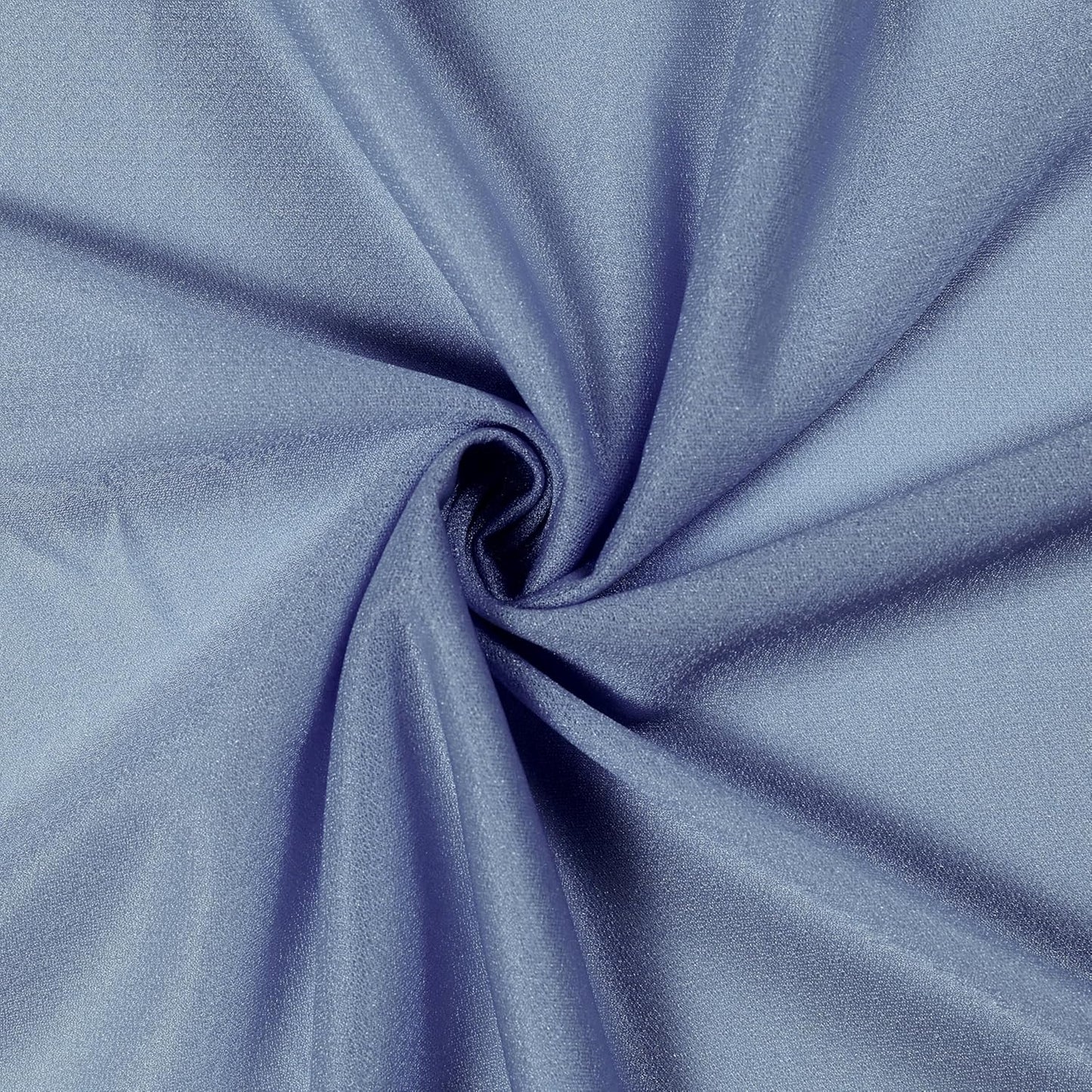 VDS Pack of 1 Panel (30 Inch X 50 Feet) Wedding Arch Draping Fabric Sheer Chiffon Fabric Drapery for Wedding Ceremony Reception Swag Backdrop Canopy Chuppah ARBO Altars Decoration (Dusty Blue)