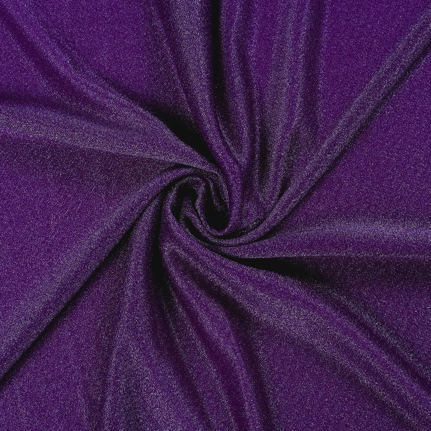 VDS Pack of 1 Panel (30 Inch X 50 Feet) Wedding Arch Draping Fabric Sheer Chiffon Fabric Drapery for Wedding Ceremony Reception Swag Backdrop Canopy Chuppah ARBO Altars Decoration (Purple)