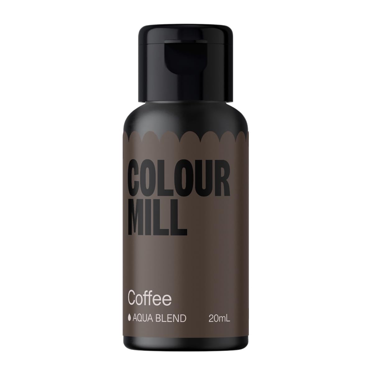Colour Mill Aqua Blend Water-Based Food Coloring, 20 Milliliters Coffee