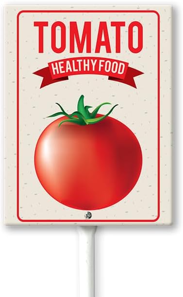 Eveokoki Aluminum Seed & Plant Labels - Plant Markes for Seedlings-Plant Tags for Pots - Garden Signs for Vegetable - Durable Markers for Plants Outdoor Waterproof - Garden Decor for Farmhouse