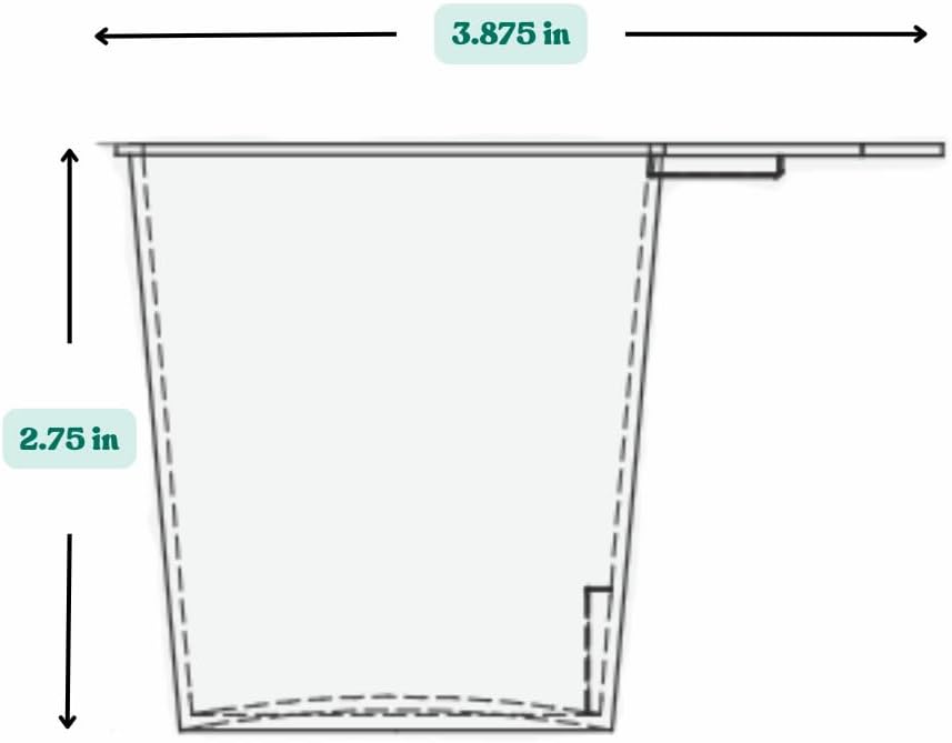 3/4 Cup (6 Oz. | 175 mL) Short Handle Scoop for Measuring Coffee, Pet Food, Grains, Protein, Spices and Other Dry Goods (Pack of 5)