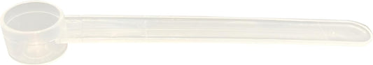 1.5 mL (1.5 CC) Long Handle Scoop for Measuring Coffee, Pet Food, Grains, Protein, Spices and Other Dry Goods (Pack of 100)