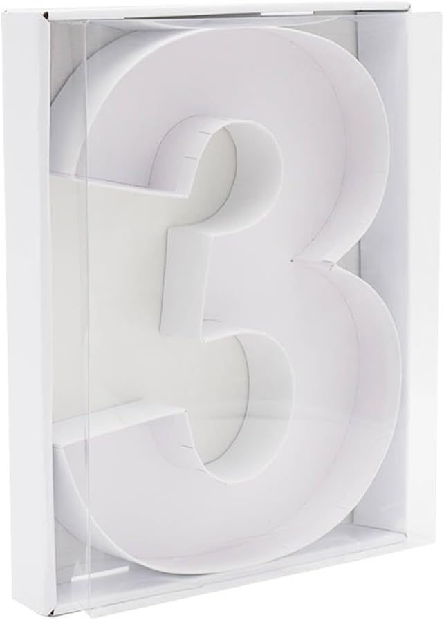 12" Fillable Cardboard Number Charcuterie Gift Cupcake Box With Cover Sweets Packaging (3)