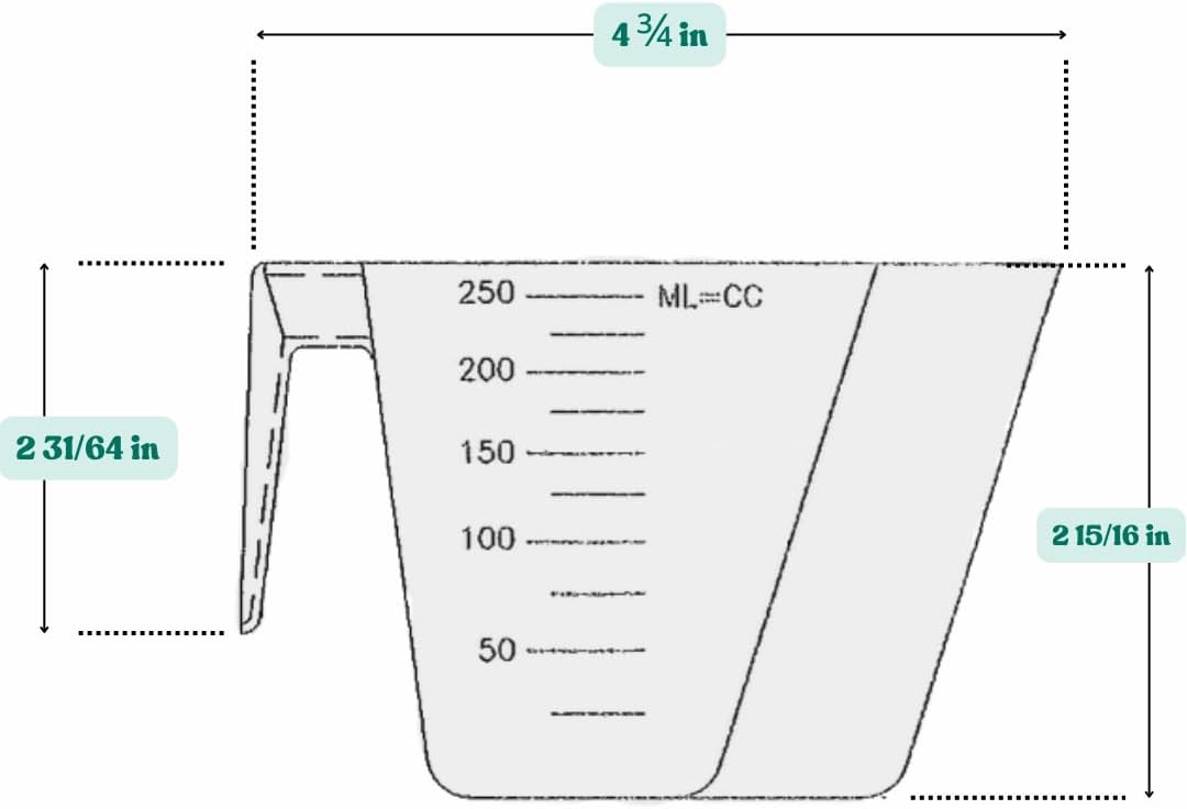 1 Cup (8 Oz. | 250 mL) Scoop for Measuring Coffee, Pet Food, Grains, Protein, Spices and Other Dry Goods (Pack of 100)