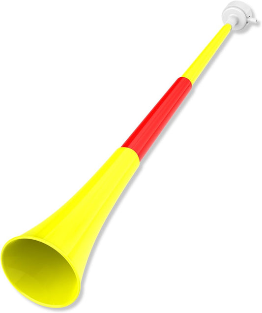 Collapsible Stadium Horn Noise Maker 24 Inch VuvuzelaPlastic Trumpet Blow Horns Noisemakers for Sporting Events Graduation Games School Sports Party Supplies Favors Accessories