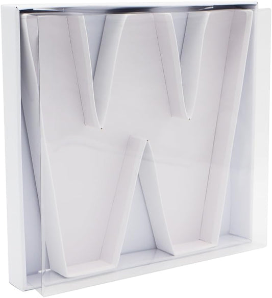 12" Fillable Cardboard Letter Charcuterie Gift Cupcake Box With Cover Sweets Packaging (W)