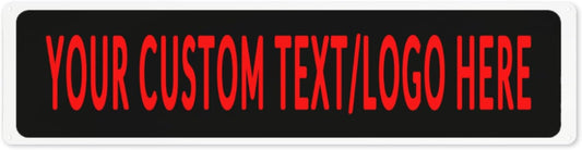 Custom Sign Personalized Custom Metal Sign, Customize For Office, Business, Workplace, Office, Home, Delivery Signs 4x16