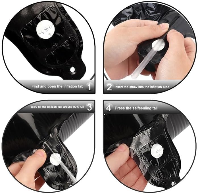 Black Number 11 Balloon, 40 Inch, Birthday Party Decorations, Anniversary & Graduation Supplies