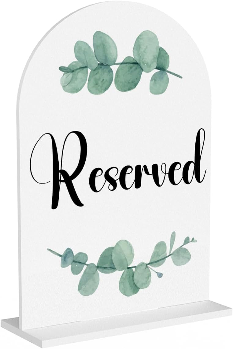The Drinks are on Us Sign, Wedding Engagement Bridal Shower Party Decor for Reception Ceremony, Open Bar Signs, Weddings Table White Acrylic Sign