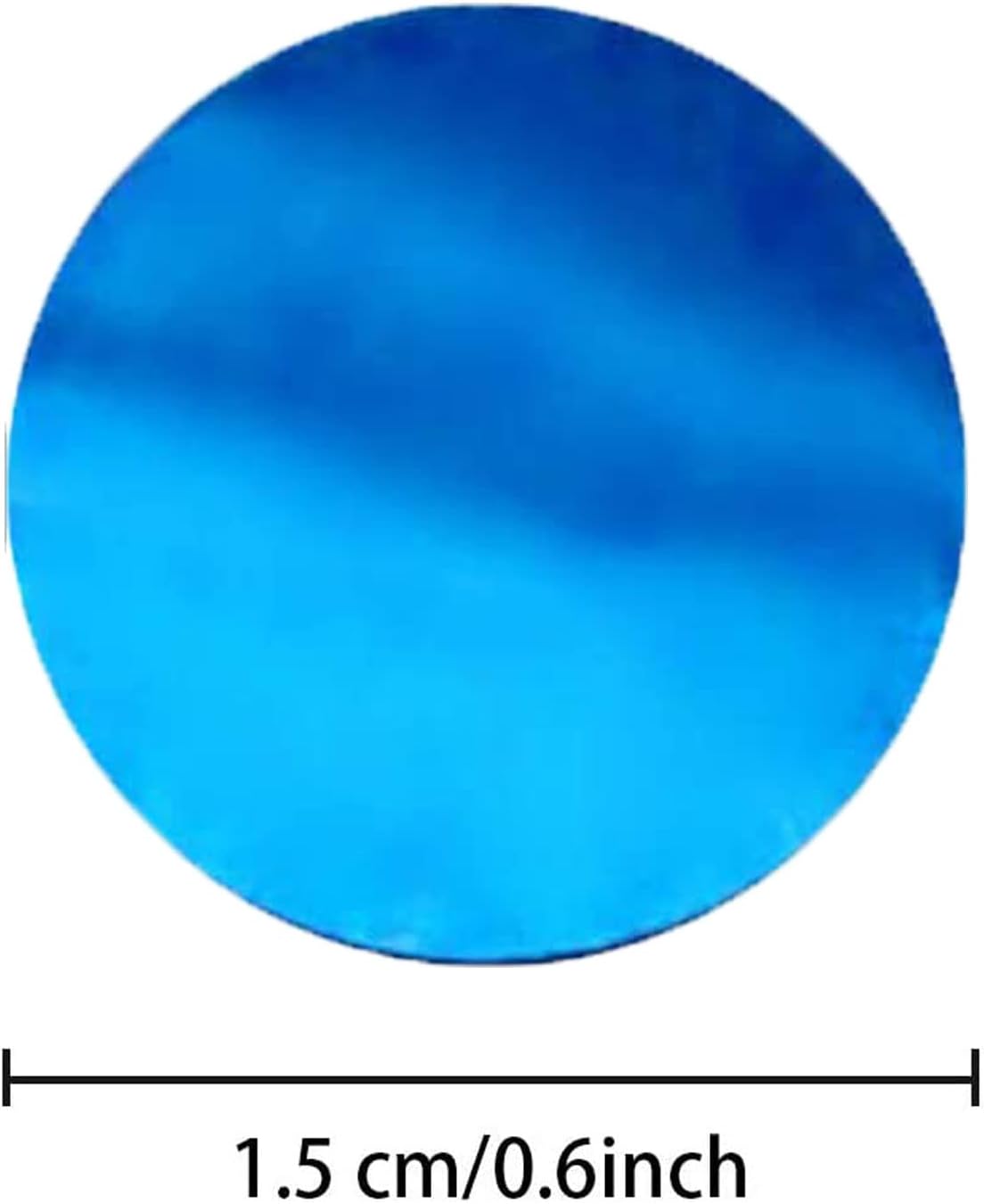 Blue Foil Confetti,Round Dots Glitter Table Confetti,Sparkling for Party Decorations(1.76 OZ)