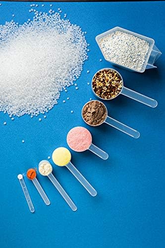 1/4 Cup (4 Tablespoon | 2 Oz. | 60 mL) Long Handle Scoop for Measuring Coffee, Pet Food, Grains, Protein, Spices and Other Dry Goods (Pack of 100)