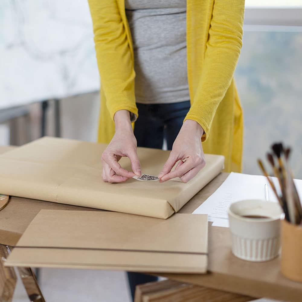 Custom Stickers 70-1000 Personalized Labels for Birthday Party Wedding, Customized Stickers for Business Logo(2-Oval)