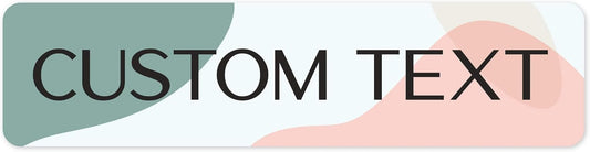 Custom Sign, Custom Street Sign, 11 Font Colors, 13 Font Styles, 4 Hole Options, 22 Sizes, 12x48 Inches, Rust Free DiBound, Fade Resistant, Made in USA by My Sign Center (Minimalist)