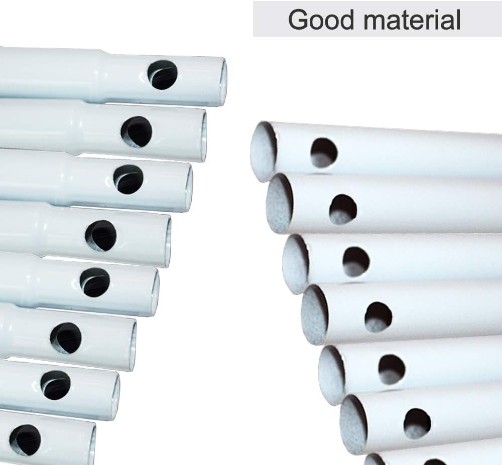 Metal Garden Arbor Wedding Arch 76.8 inch H x 90.5 inch W 94.5 inch H x 55 inch W Assemble Freely 2 Sizes for Various Climbing Plant Roses Vines Bridal Party Decoration Pergola Arbor (White)