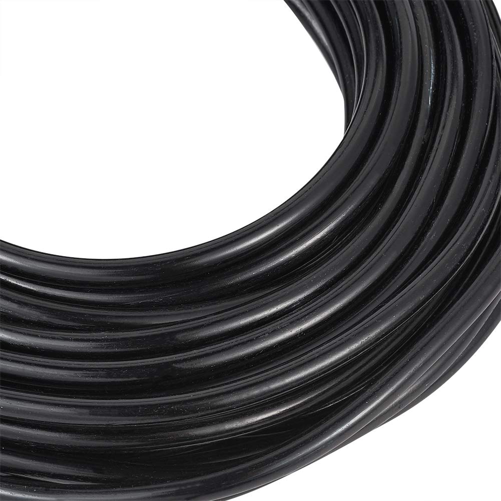 Fashewelry 32.8 Feet 5mm Black Aluminum Wire Bendable Metal Craft Wire for Beading Sculpting Jewelry Making