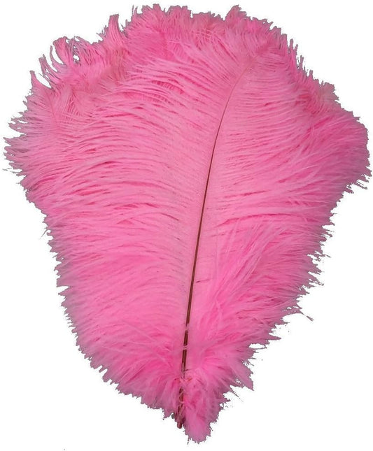 KOLIGHT® 40pcs 12''~14''(30~35cm) Natural Ostrich Feathers for DIY Home Wedding Party Office Decoration (Pink)