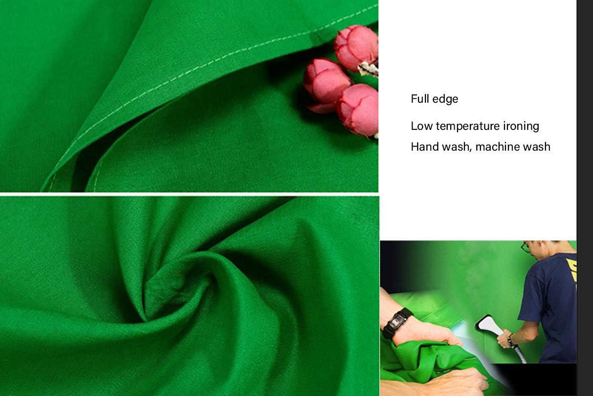 Green Screen Backdrop 8x10ft Photo Backdrop Chromakey Muslin Portrait Green Backdrop for PS Keying/Video Creation/Studio Portrait Shoots