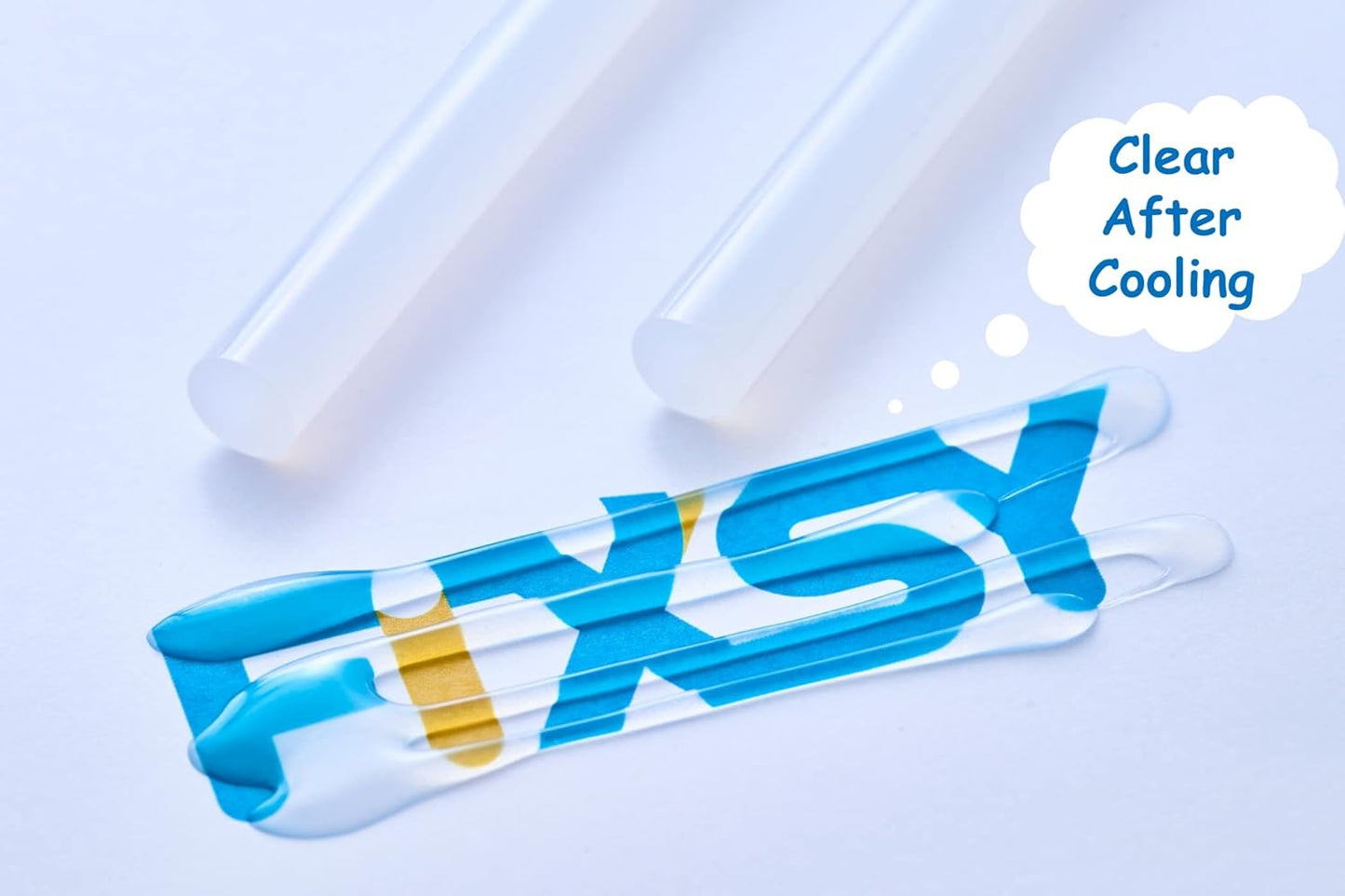 FIXSY Hot Glue Gun Sticks All Purpose, Multi Temp, Full Size 10" Long x .44" Diameter 7/16 11mm, 5LB Box Glue Stick, Approx. 90 Sticks- Compatible with Most Glue Guns