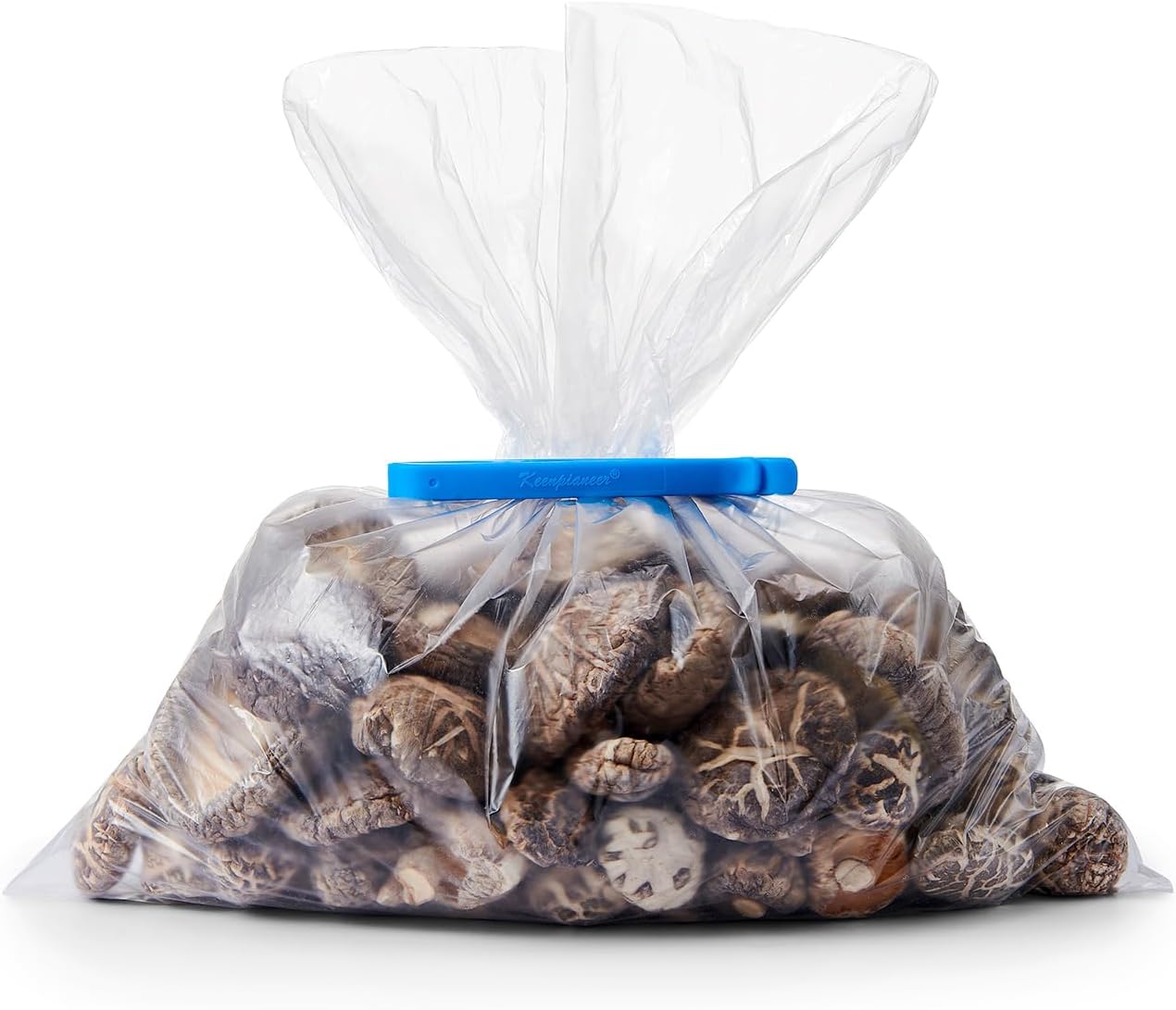 Keenpioneer Decorating Bag Sealing Clips, 32 Pack, Multipurpose for Food and Snack Storage, 3inch and 4inch Long