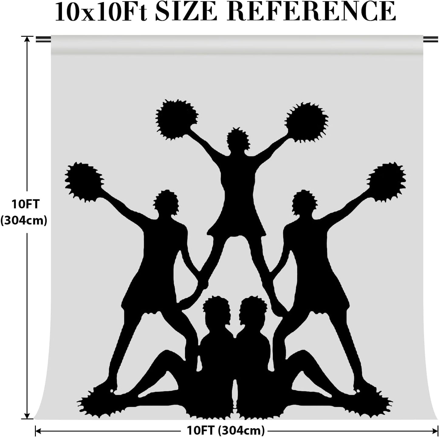 Eternal Beauty Orange Sequin Backdrop, 10x10 Ft Halloween Glitter Background Curtains for Shimmer Photography Party Wedding Birthday Back Drop Decor