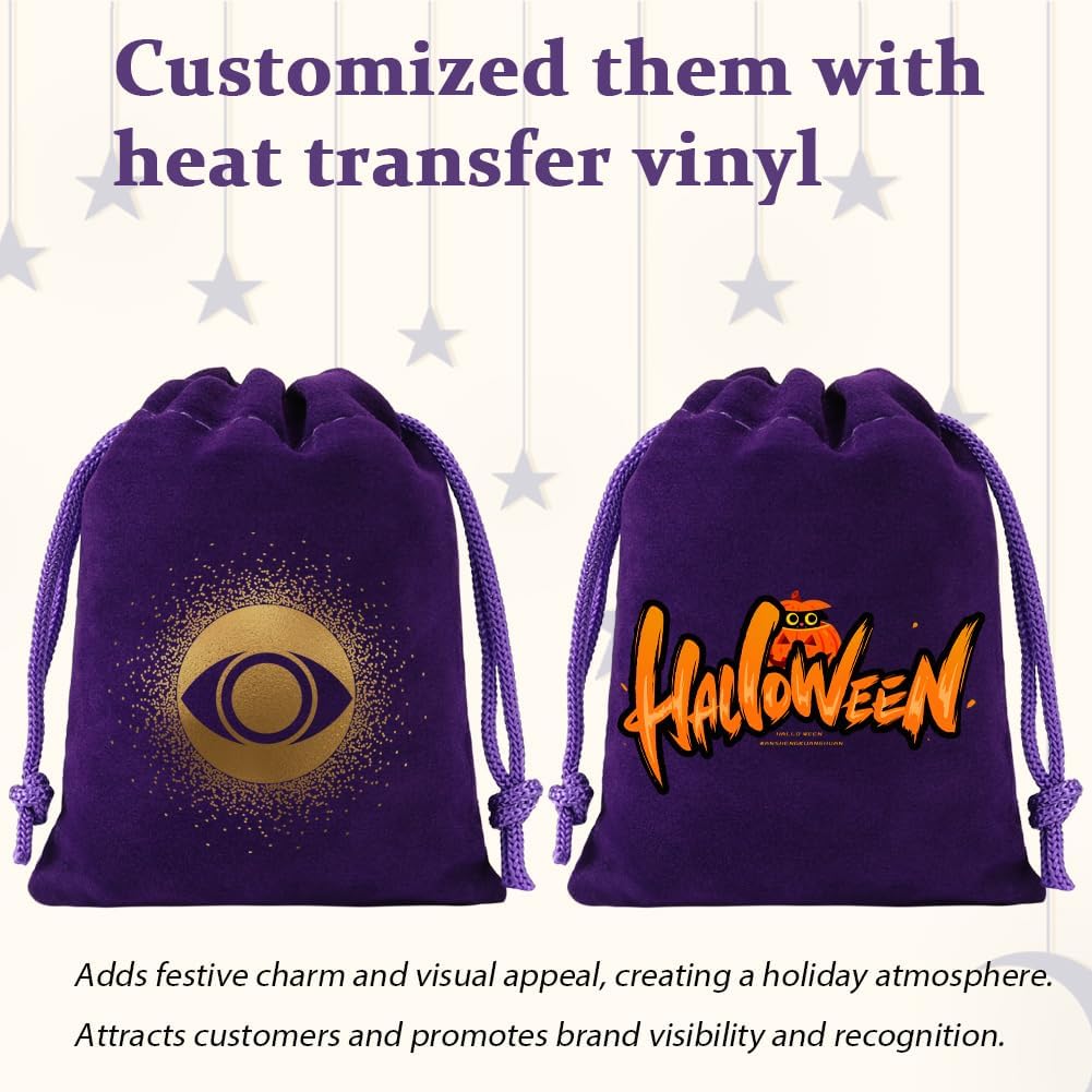 Shintop 10 pcs Velvet Bags with Drawstring, 3 x 4 Inch Little Purple Jewelry Pouches Gift Packaging Cloth Dice Bags for Small Gift, Party Favor