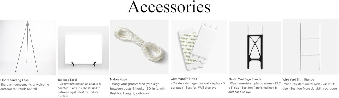 Generic Wedding Sign, 18x27 inches, Plastic, Boho, Natural, Earthy, Wedding, Marriage Ceremony