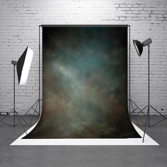 6.5x10ftAqua Backdrops Portrait Backdrops for Photography Mottled Photo Background