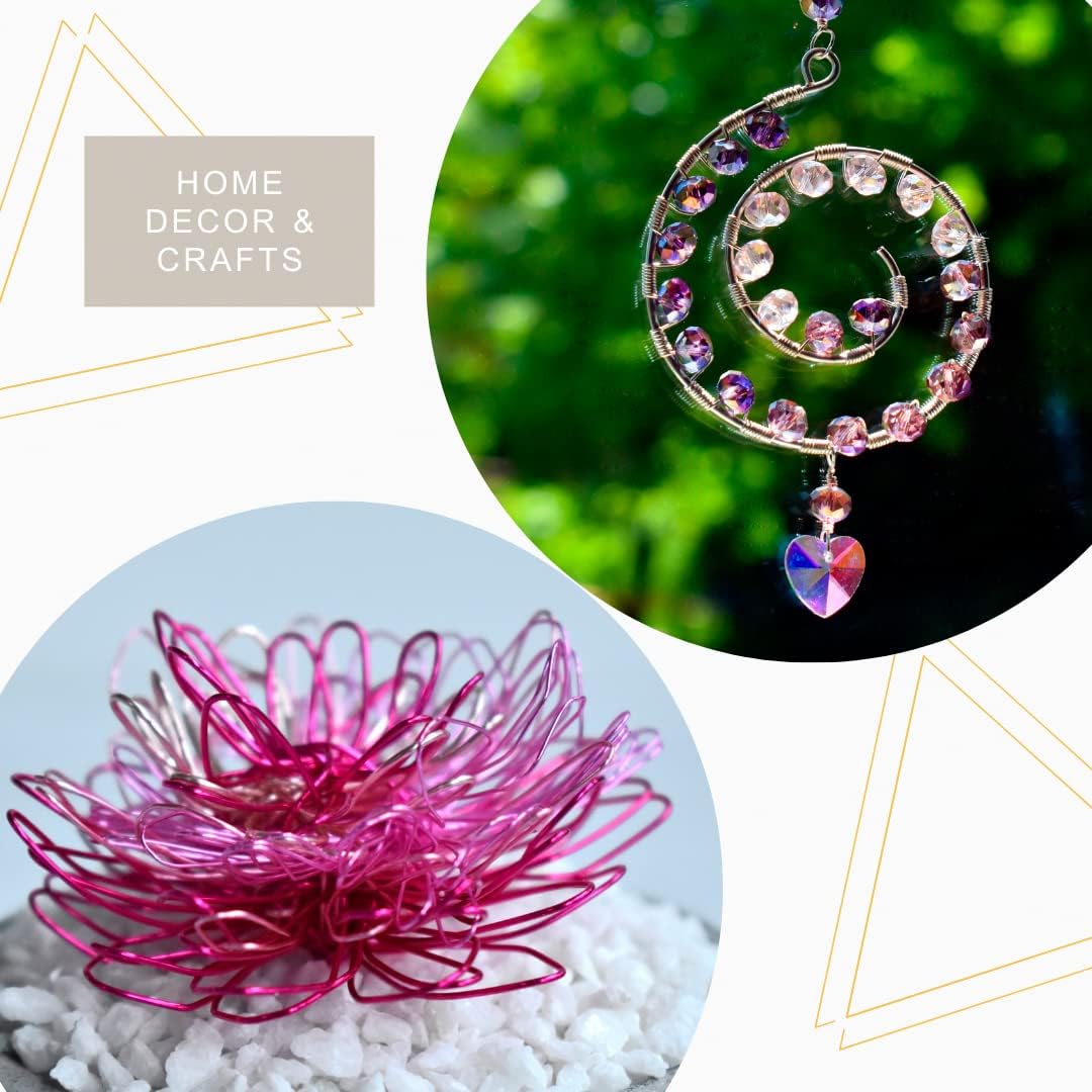 Artistic Wire, 22 Gauge Tarnish Resistant Colored Copper Craft Jewelry Wrapping Wire, Olive, 15 yd