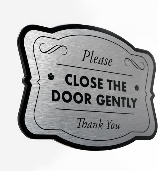 SPEEDYORDERS Custom Metal Signs, Personalized Aluminum Signs, 36x24 In, Brushed Silver, Words & Quotes, Home Decor, Business Signage