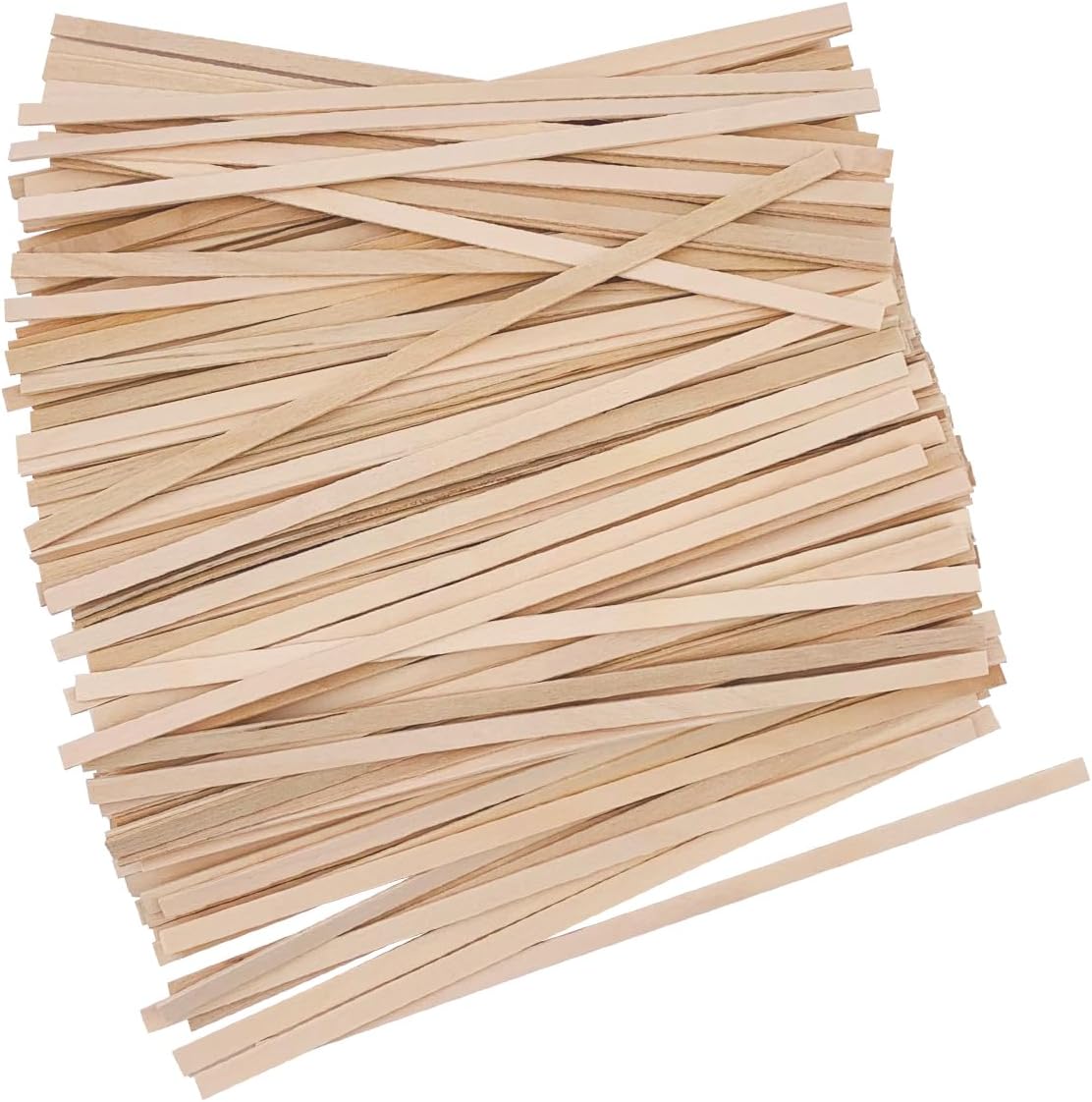 Wooden Coffee Stirrers, 1000 Disposable 5.5" Stir Sticks, for Coffee & Cocktails, Swizzle Drink Sticks, Coffee Bar Accessories