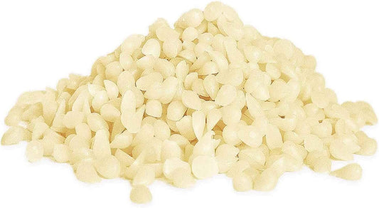 5-lb Pure White Beeswax pellets - for Candles in All Shapes and Sizes, Beeswax Balm, Lip Balm, soap Making Supplies,Craft Projects DIY (80 oz).