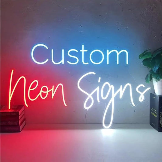 Custom Neon Sign Personalized Neon Signs Customizable RGB LED neon name signs for wall decor Party Wedding Neon Light Birthday