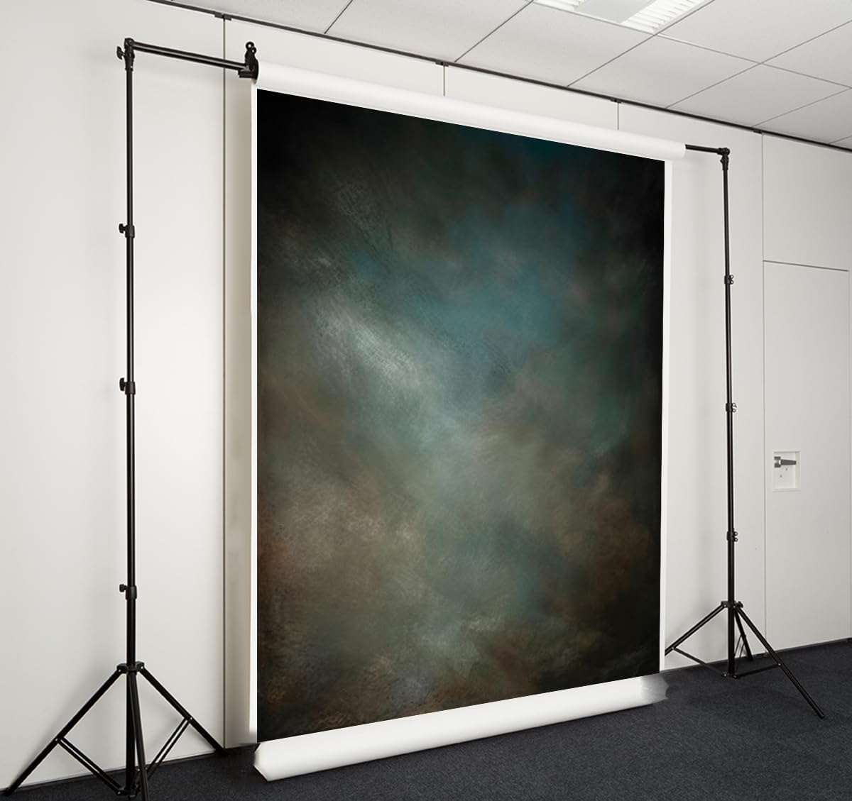 6x9ft Aqua Backdrops Portrait Backdrops for Photography Mottled Photo Background