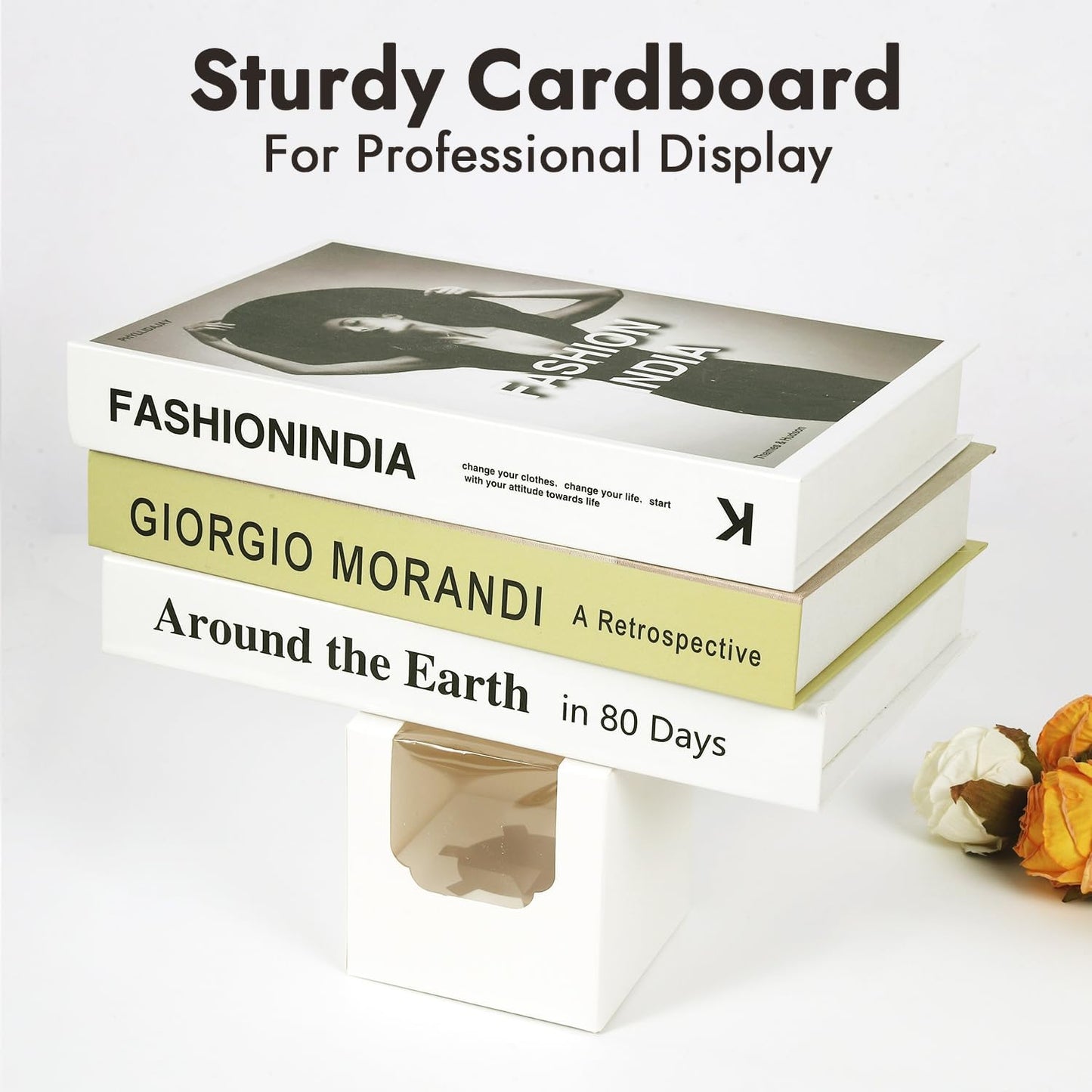 JCD 70pcs Cupcake Boxes, 3.5inches Auto-Pop up Single Individual Pre-Assembled White Cake Boxes with Window and Inserts Single Cupcake Containers for Birthdays, Wedding(White/70Pcs)