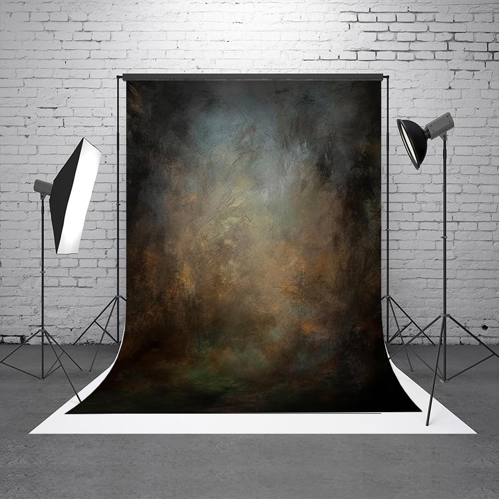 6x9ft Old Master Mottled Portrait Photography Backdrops Abstract Rust Spots Backdrop Background for Photoshoot