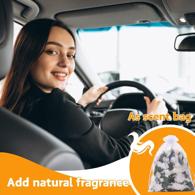 Real Dried Ivory White Hydrangea Flower & Eucalyptus Petals - 3000+ Natural Fragrant Confetti for Wedding, Flower Girl Baskets, Aisle Decor, Scented Sachets, Spring Potpourri Bags, Air Freshener