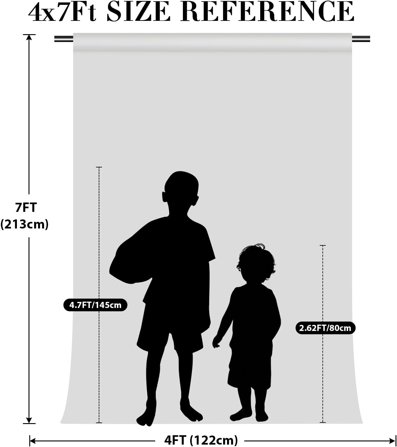 Eternal Beauty Black Sequin Backdrop, 4x7 Ft Halloween Glitter Background Curtains for Shimmer Photography Party Wedding Birthday Back Drop Decor